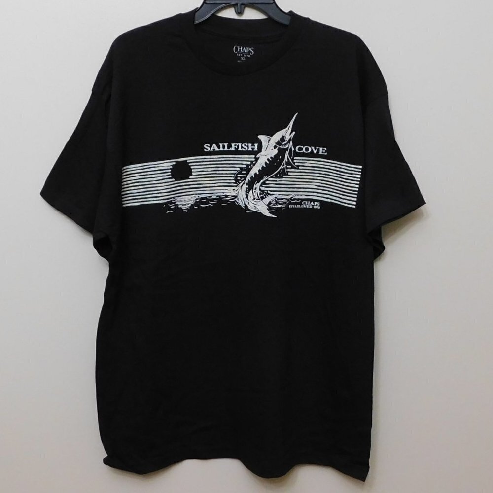 Chaps Sailfish Cove Crew Neck T Shirt